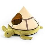 SSDHUA Turtle Shaped Cat Sofa Bed - Cute and Comfortable Pet House, Removable Four Seasons Use Soft Bed for Small Cats and Dogs