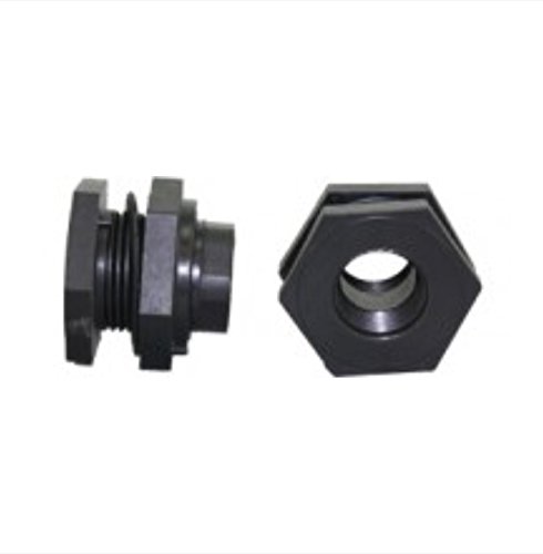PVC Bulkhead Fitting 1/2-In FPT X 1-In Slip