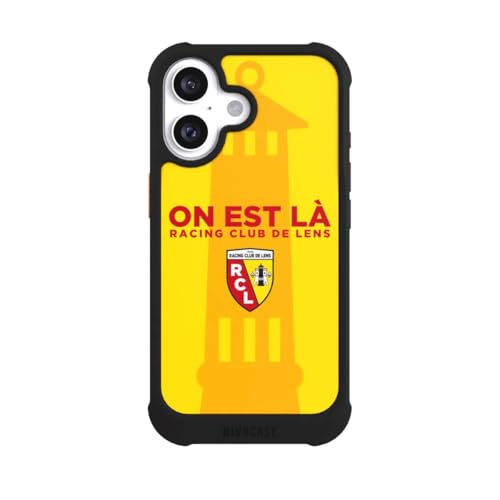 Coque iPhone 16 antichoc MagSafe évite les rayures RC Lens