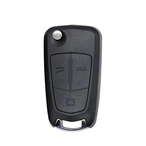 Coque de clé voiture pivotante de qualité supérieure pour Opel Zafira B Astra H