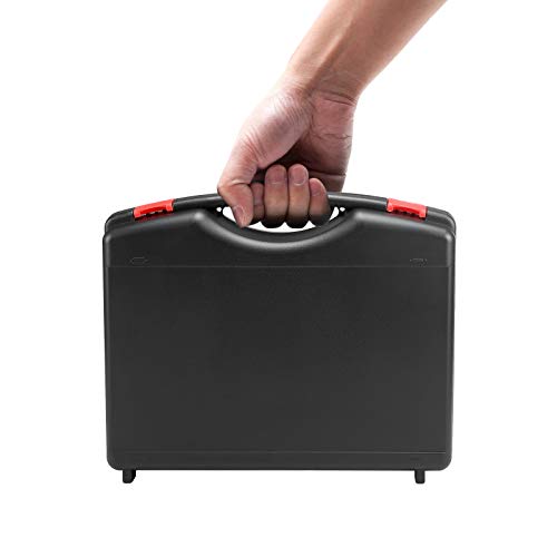 DECDEAL Caixa de ferramentas para kit de ferramentas portátil Caixa de ferramentas de hardware Caixa