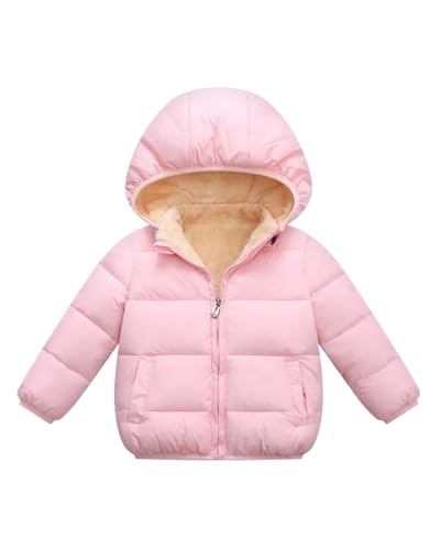 JiAmy Baby Winterjacke Jungen Mädchen Gefüttert Warm...