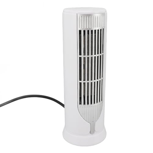 Naroote Calefacción de Espacio de Oficina, 500 a 1000W Mini Calefacción Saféz de Silenciosa 2 Portátil para la Oficina para el Dormitorio (EU enchufe 220V)