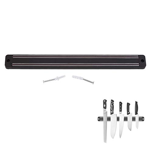 Barra Magnetica per COLTELLI da Cucina CALAMITA Porta Utensili 33CM Fissaggio Muro - immagine 5
