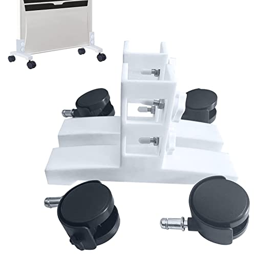 MISOYER Rouleau de Transport,roulettes de Support universelles à 360 ° pour Un déplacement Facile | Kit de Roue réglable de Chauffage 2 pièces Facile à déplacer et à Installer des pièces de Rechange