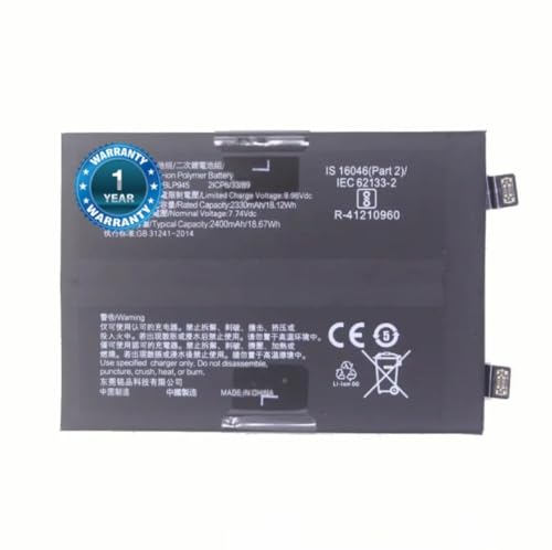 Image of BLP945 Battery for OnePlus 10T Model 4800mAH Battery with 1 Year Warranty** (R181)