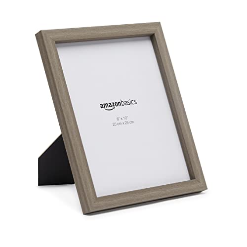 Amazon Basics Rectangular Photo Picture Frame, 8" X 10", Pack Of 5, Barnwood #TOP2
