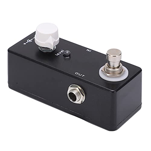 HERCHR - HERCHR Pédale D'effet De Volume De Guitare, Atténuateur De Contrôle De Bouton en Métal avec Accessoires De Réglage True Bypass 20ma pour Amateur De Guitare électrique