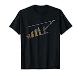 Ski Skilift Evolution Schlepplift Skifahren Skiurlaub Winter T-Shirt