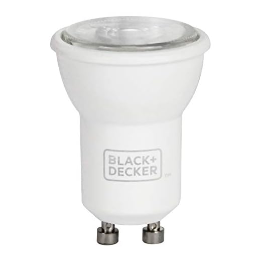 Lâmpada LED Mini Dicroica MR11, 3,5W GU10 2700K, 100-240V Nâo Dimerizável, Black+Decker, BDD1-0200-01, 3,5W