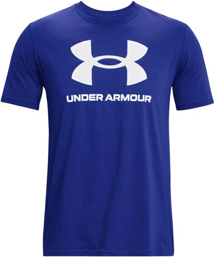 Under Armour Global Foundation Herren-T-Shirt, kurze Ärmel, Heritage Royal, Mittel – Ansicht 1