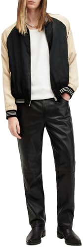 Men's Tour Reversible Leopard Print Bomber Jacket2