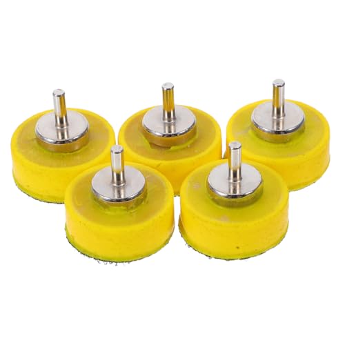 SOLUSTRE Multi-Function Sanding Discs Set 5pcs Pneumatic Sander Pads Quick Sanding for Plastic