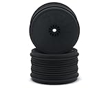 De Racing Speedline Plus Buggy Wheels For Kyosho Rb6 / Zx-6 / Rear / Black PSBKRB