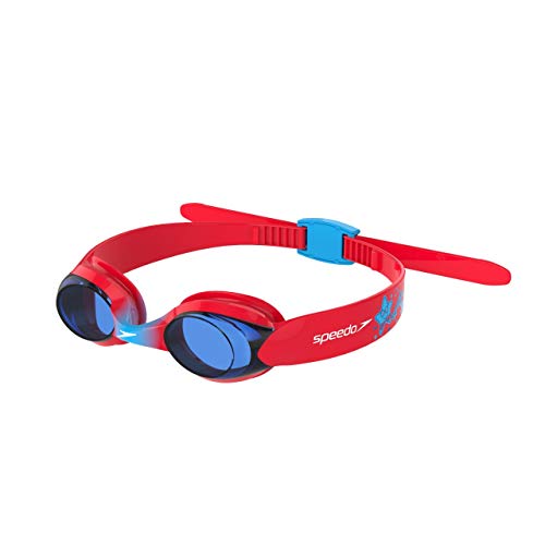 Speedo Gafas Illusion Disney natación, Infant Unisex, Rojo/Azul, Talla única
