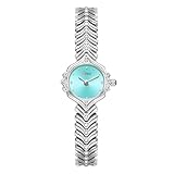 Montre étanche pour la vie quotidienne : boîtier en acier inoxydable étanche, lavage à la main, jour de pluie, transpiration, sans problème. Montre ronde étanche jusqu'à 30 m. En général, résiste aux éclaboussures ou à une brève immersion dans l'eau, mais ne convient pas pour la natation. Fabriquée pour résister aux activités quotidiennes, cette montre est étanche jusqu'à 30 mètres