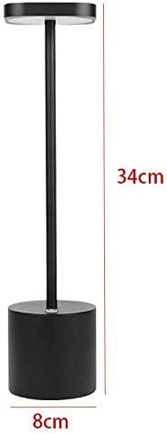 Smart Table Lamp USB Charging Desk Lamp Eye Student Bedroom LED Waterproof Table Lamp Black image 2