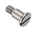 AMPG STR402M4X4UL 316 Stainless Ultra Low Head Shoulder Screw, Stainless Steel
