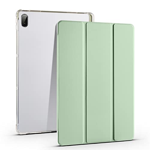 Fundas para tabletas Compatible con Lenovo Tab P11/P11 Plus 11' (TB-J606F) 2021 Funda protectora delgada y ligera Funda inteligente a prueba de golpes con carcasa trasera transparente con portalápices