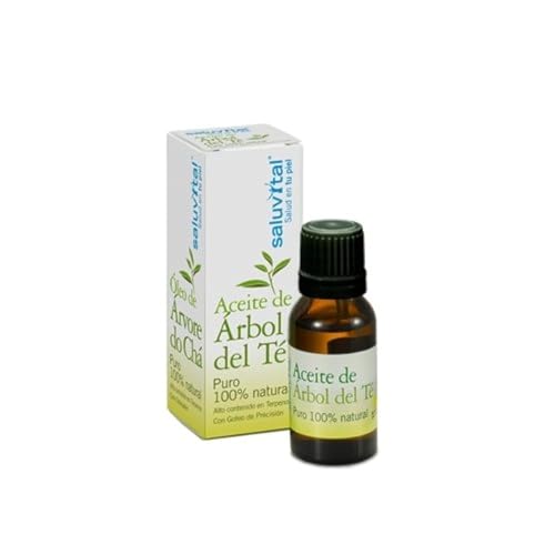 Aceite de Árbol de Té puro 100%, 30ml | Propiedades antisépticas naturales | Saluvital