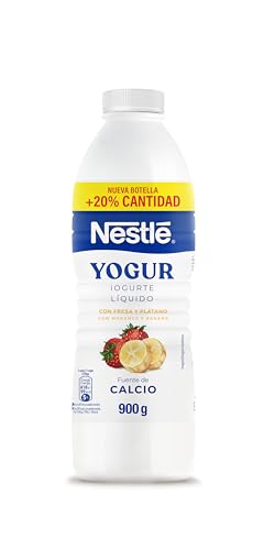 Nestlé Yogur Líquido Fresa, Plátano x1