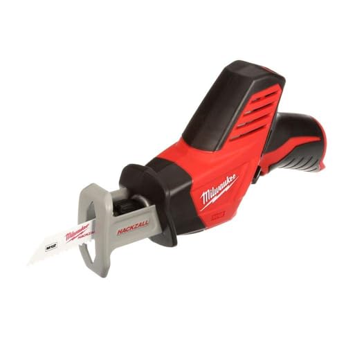 Serra alternativa sem fio Milwaukee 2420-20 M12 de 12 volts HACKZALL (somente ferramenta)