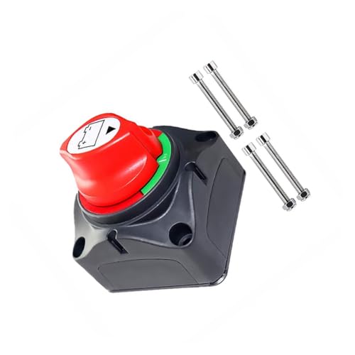 TOPPERFUN Battery Switch Disconnector Master Disconnect Isolator for Car Rv Boat 12-48v Power Cut