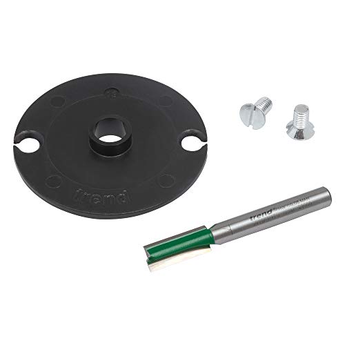 Trend Routing Workshop Jigs Letter and Number Cutter/Bush Pack, 1/4 Inch Shank, TEMP/LN57X1/4