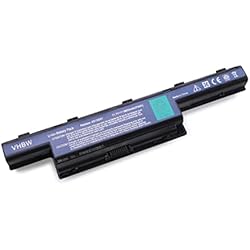 Teclado Notebook Packard Bell vhbw Li-Ion batería 6600mAh (11.1V) para Notebook Packard Bell EasyNote TM87, TM89, TM94, TM98, TS11-HR y AS10D31, 31CR19/652, BT.00603.11.