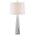JONATHAN Y JYL1002A Bradley 29" Resin LED Table Lamp Modern Contemporary Glam Bedside Desk Nightstand Lamp for Bedroom Living Room Office College Bookcase LED Bulb Included, White/Black