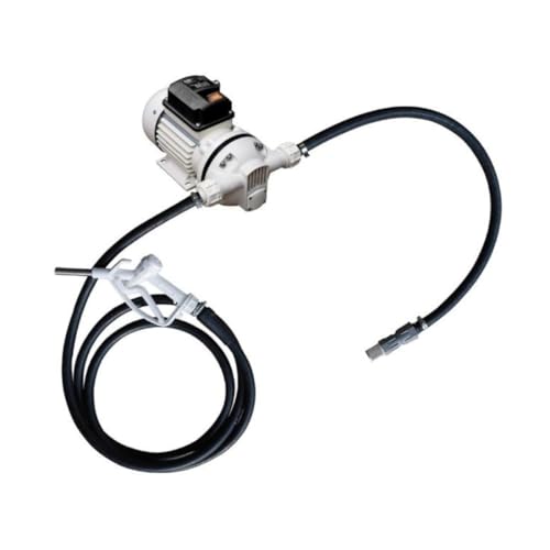 Piusi Tragbares Kit für AdBlue/Harnstoff/DEF und Wasserabgabe, 230V/50Hz Pumpe mit 32 Litern/Minute, Manuelle Düse, 6m Schlauch, AN/AUS-Schalter | Suzzarablue Tragbares Kit F00201C7A