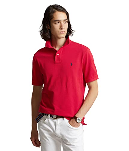 Image of POLO RALPH LAUREN Custom Slim Fit Mesh 2000 Red 2XL