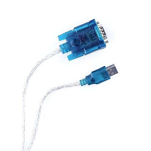 REY Adaptador Conversor Cable USB a Serie DB9 9 Pines, Rs232