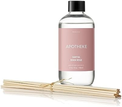Apotheke Luxury Scented Oil Reed Diffuser Liquid Refill (Santal R...