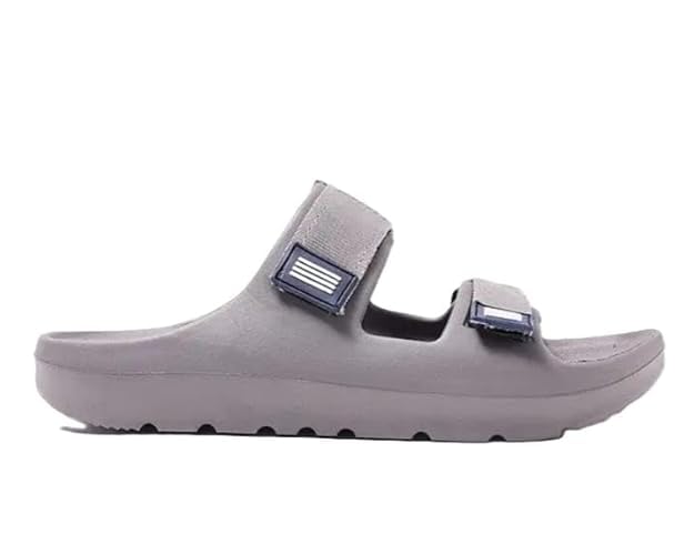 Image of Sliders for Men - Lightweight Mens EVA Slides | Cushioned, Waterproof, Adjustable Strap | All-Day Comfort with Double Strap Sandals