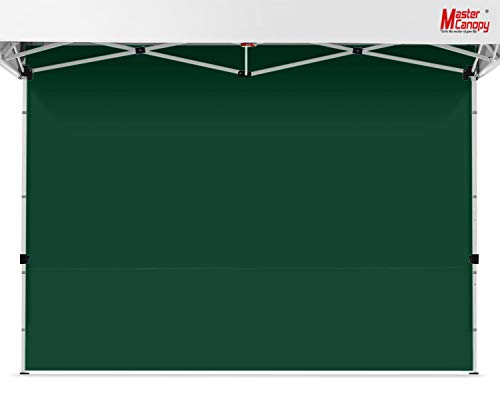 Image of MASTERCANOPY Instant Canopy Tent Sidewall for 12x12 Pop Up Canopy, 1 Piece, Forest Green