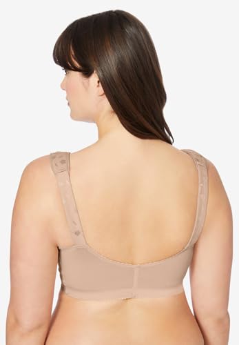 Lexington Jacquard Front-Close Wire-Free Bra2