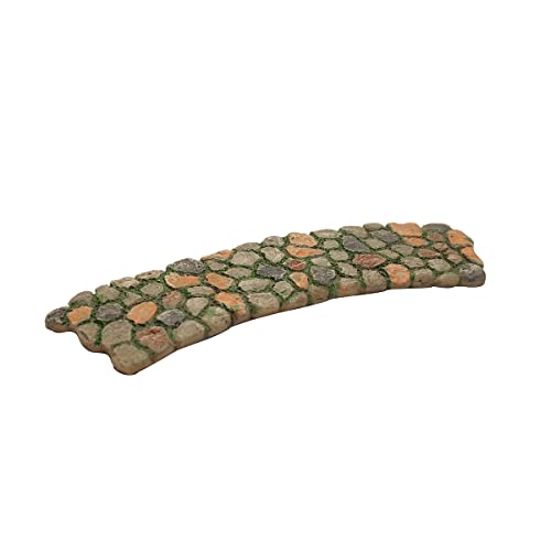 Treasure Gurus Mini pavés incurvés pour allée de jardin féérique en pierre Accessoire de décoration pour maison de poupée