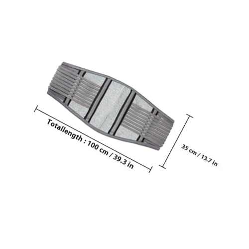 Faja Lumbar de Soporte para Cintura y Pelvis Plata Gris miniatura 2