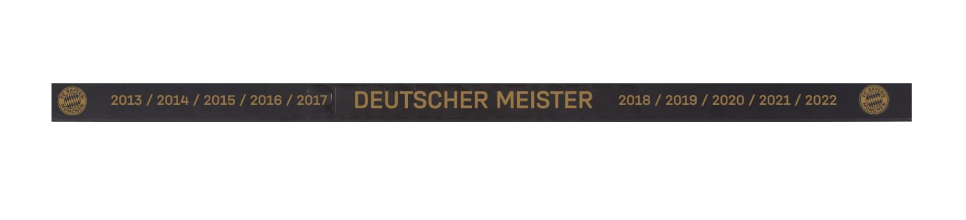 FC Bayern München 2er Set Kennzeichenverstärker - Deutscher Meister 2022 - Nummernschildhalter Serienmeister FCB