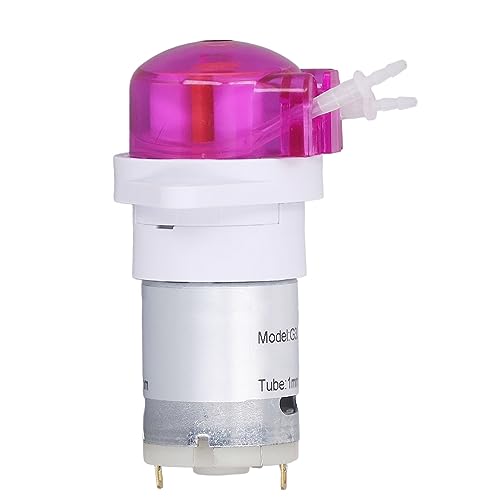 Mini Peristaltic Pump, Excellent Sealing Pollution Peristaltic Pump for Aquarium (DC12V)