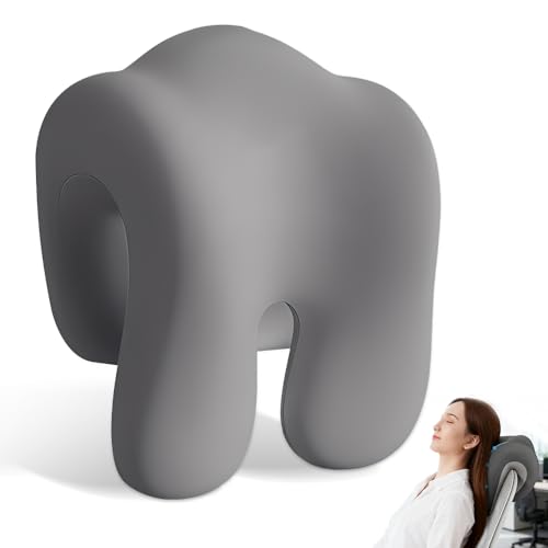 Weciau Appui Tete Fauteuil Bureau, Coussin de Nuque Élastique en Mousse à Mémoire de Forme, Oreiller Ergonomique, Coussin d'Appui-Tête pour Adultes et...