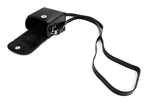 mgras レトロカメラカメラレザーケース GR II III for 富士フイルム XF10 XP140 XP90 XP80 xp70 xp70 xp10リコーのためのフィット カメラバッグ(B)