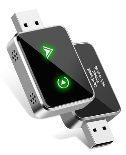 Wireless CarPlay Adapter for IPhone, 2025 Upgrade 2-in-1...