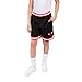 Ultra Game Boys' Active Knit Basketball Training Shorts,Chicago Bulls,Black,14-16