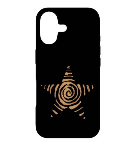 Spiral Star y2k Whimsy Grunge Vintage Alt Bleach Graphic �X�}�z�P�[�X iPhone 17 �p