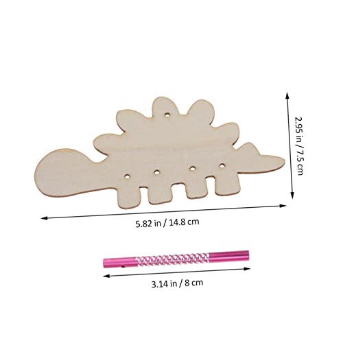 24 Sets Wooden Wind Chimes Wooden Decor Wood Crafts For Adult Arts And Crafts Graffiti Wind Bell Wood Doodle Wind Chime Art Hanging Wind Bells Rabbit Material Wood Elder #TOP7