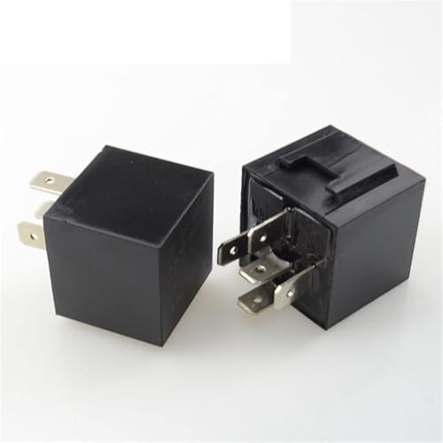Relé de 12V/24V CC de 5 pines 40A impermeable para luz principal de coche 4
