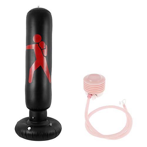 Keyohome  Sac de Boxe Frappe Enfants Gonflable 145cm, Sac de Frappe sur Pied Enfants, code EAN 6299230337213 