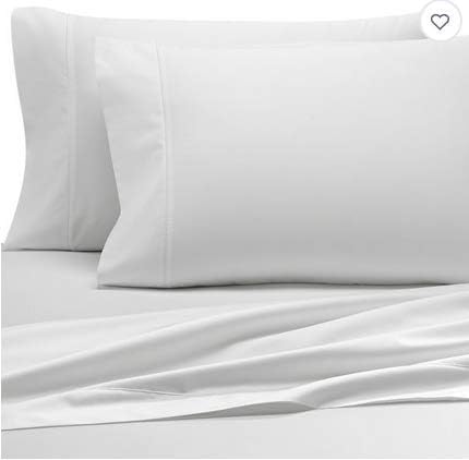 Wamsutta 625 Thread Count PimaCott Twin Sheet Set in White